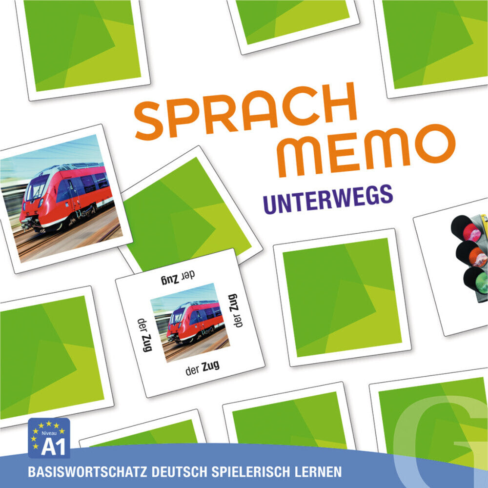 Sprachmemo Deutsch, Unterwegs (Spiel) (Grubbe Media)