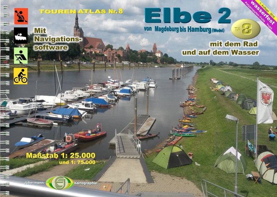 TourenAtlas TA8 Elbe 2.Tl.2 (Erhard Jübermann)