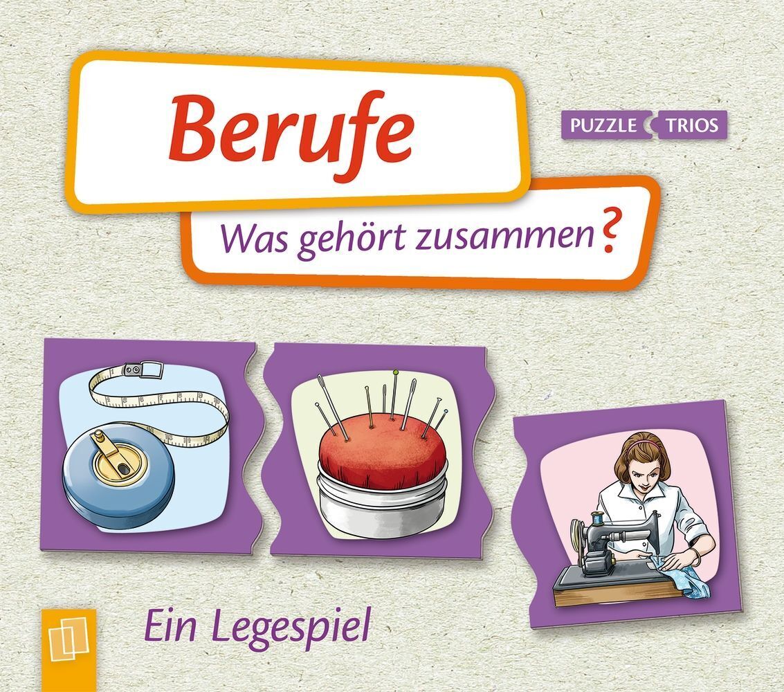 Berufe-Puzzle - Was gehört zusammen? (Redaktionsteam Verlag An Der Ruhr)