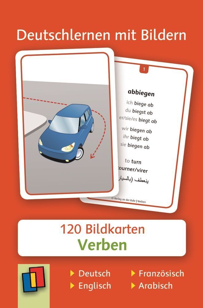 Verben: Set 1 - Deutsch, Englisch, Französisch und Arabisch (Redaktionsteam Verlag An Der Ruhr)