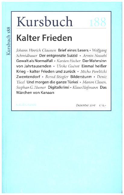 Kursbuch 188 (Peter Felixberger)