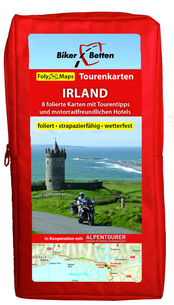 Tourenkarten Set Irland (FolyMaps) (Bikerbetten - Tvv Touristik Verlag Gmbh)