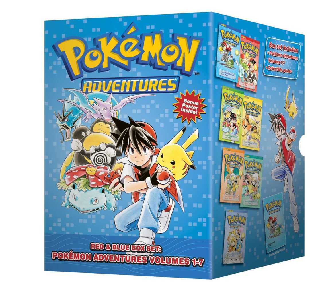Pokémon Adventures Red & Blue Box Set (Hidenori Kusaka)