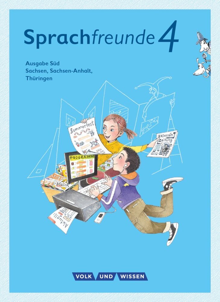 Sprachfreunde - Sprechen - Schreiben - Spielen - Ausgabe Süd (Sachsen, Sachsen-Anhalt, Thüringen) - Neubearbeitung 2015 - 4. Schuljahr (Peter Sonnenburg)