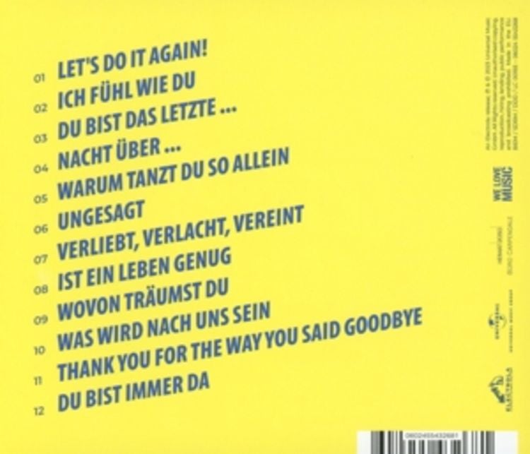 Carpendale H/Let's Do IT Again CD