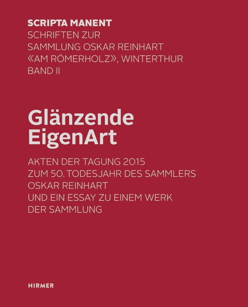 Glänzende EigenArt (Mariantonia Reinhard-Felice)