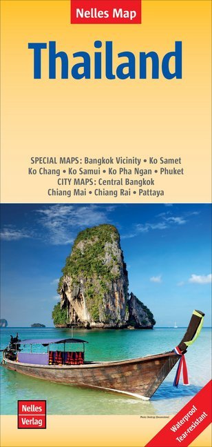 Nelles Map Landkarte Thailand 1:1, 5 Mio.