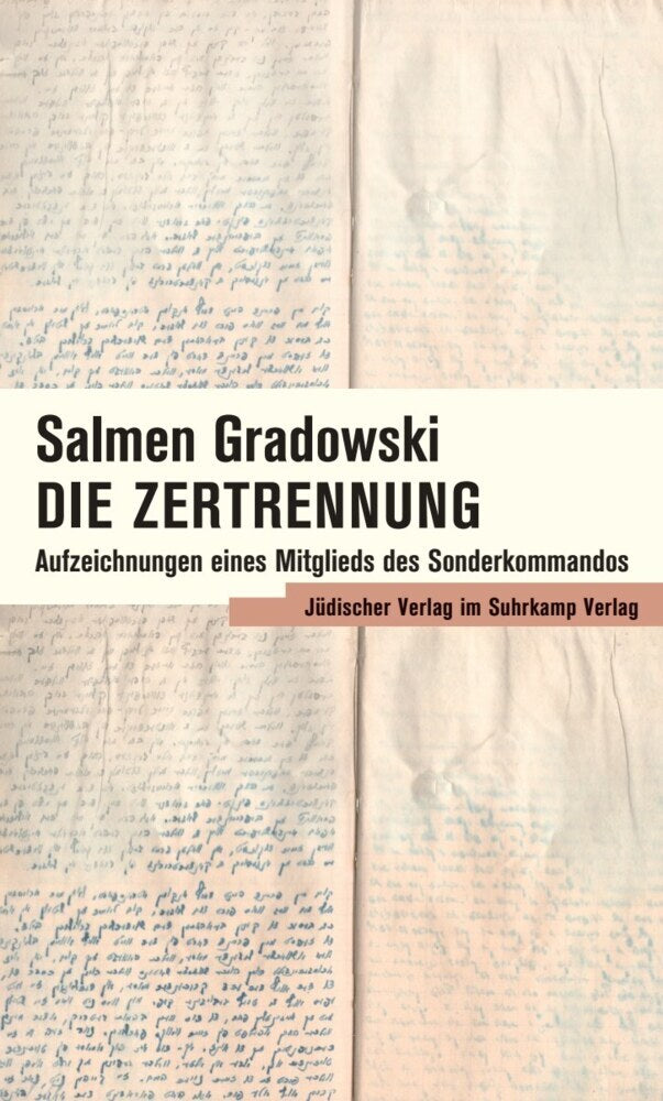 Die Zertrennung (Salmen Gradowski)