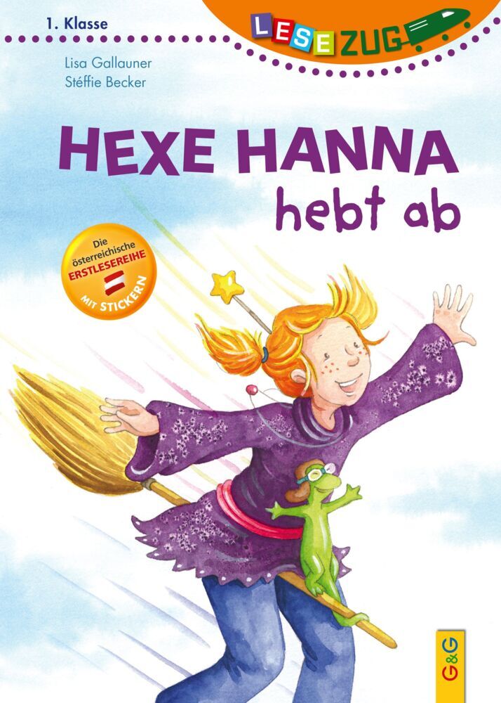 LESEZUG/1. Klasse: Hexe Hanna hebt ab (Lisa Gallauner)