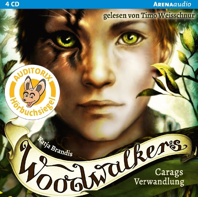 Woodwalkers - Carags Verwandlung, 4 Audio-CDs (Katja Brandis)