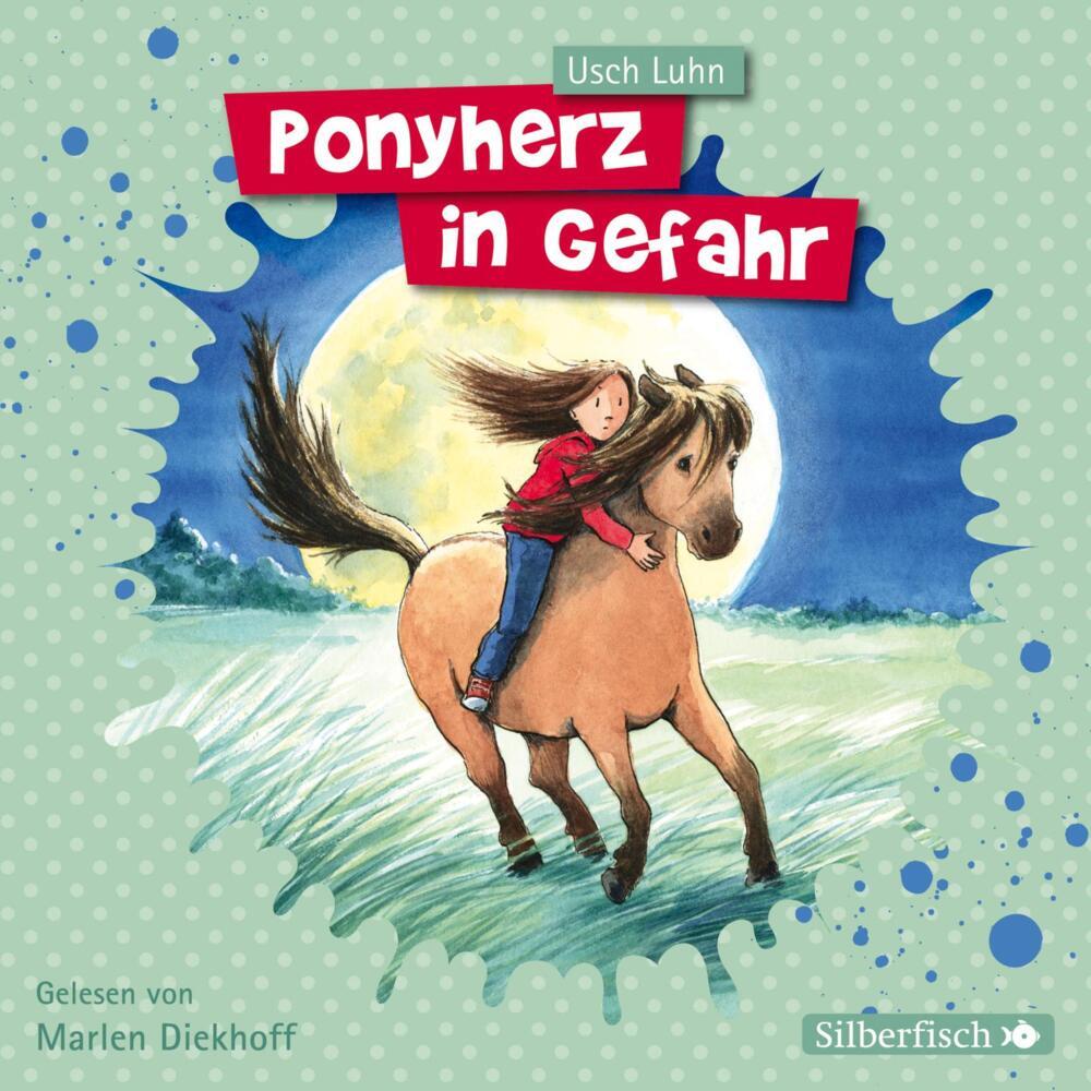 Ponyherz in Gefahr, 1 Audio-CD (Usch Luhn)