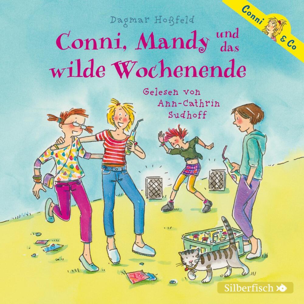 Conni, Mandy und das wilde Wochenende, 2 Audio-CD (Dagmar Hoßfeld)