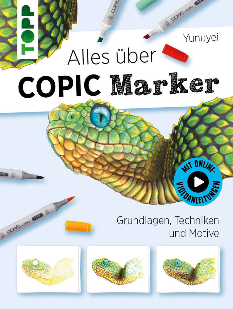 Alles über COPIC Marker (Yunuyei)