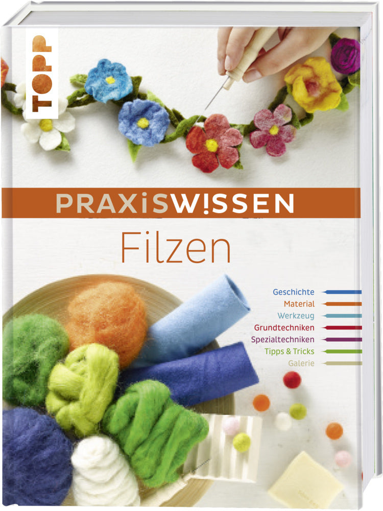 PraxisWissen Filzen (Monique Rahner)