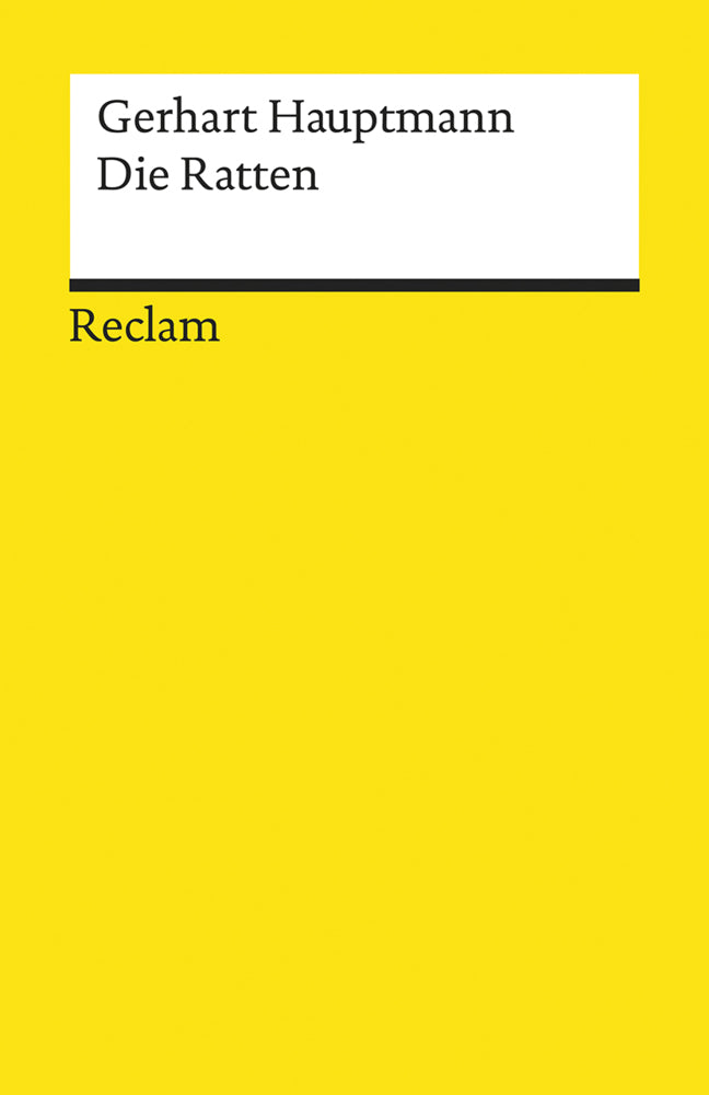Die Ratten (Gerhart Hauptmann)
