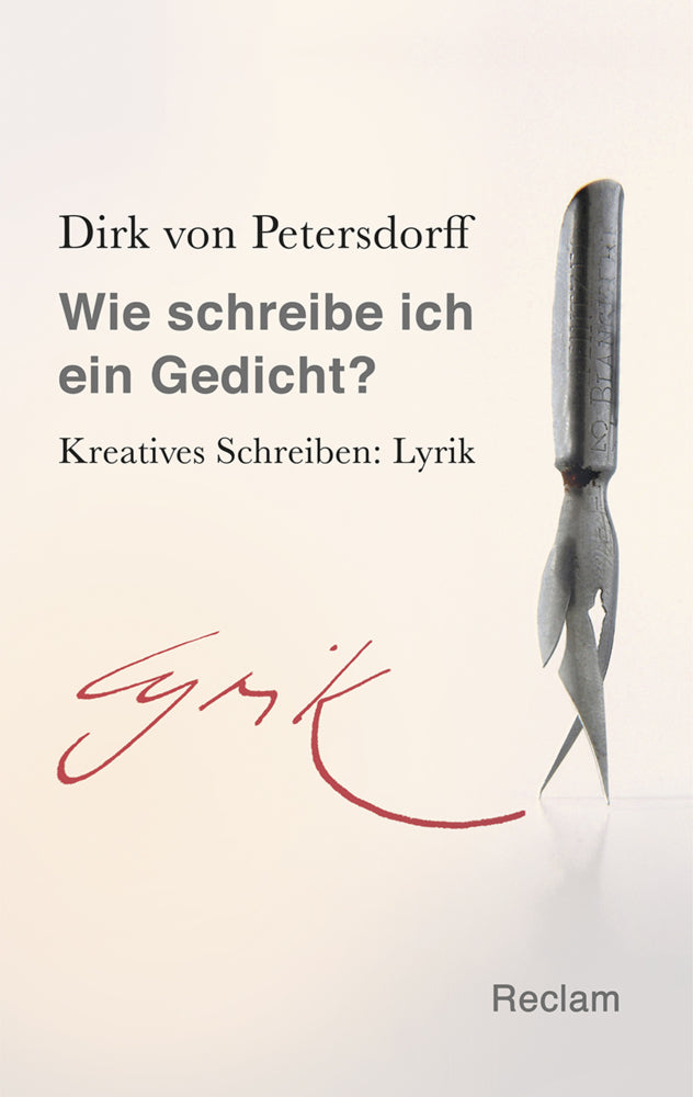 Wie schreibe ich ein Gedicht? (Dirk Von Petersdorff)
