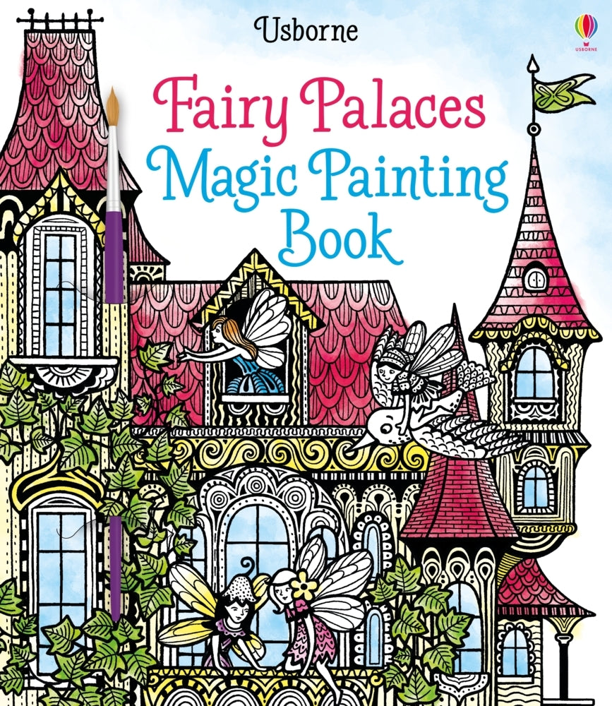 Fairy Palaces Magic Painting Book (Lesley Sims)