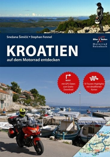 Motorrad Reiseführer Kroatien (Snezana Simicic)