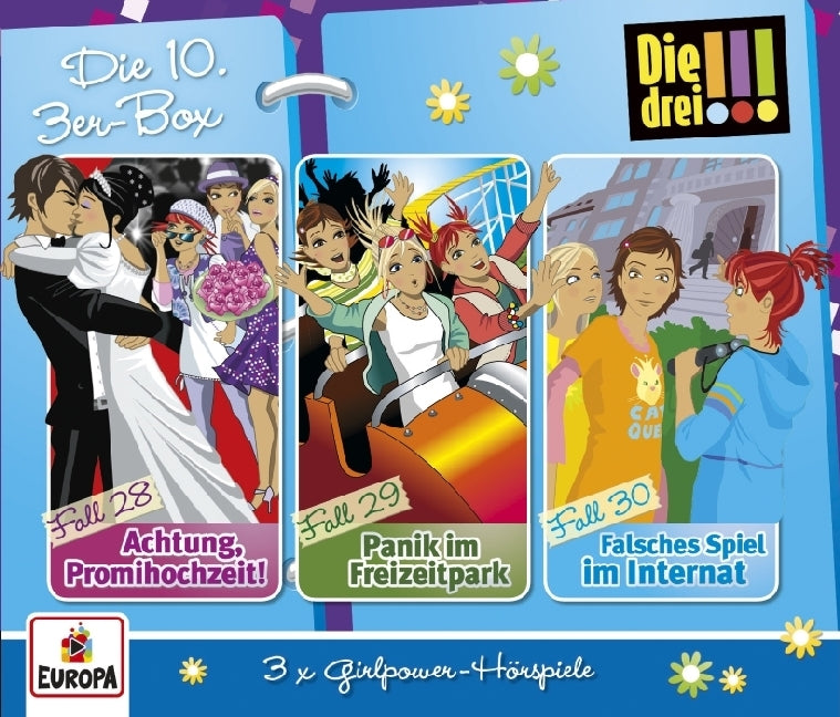 Die drei !!! 3er Box.Box.10, 3 Audio-CDs
