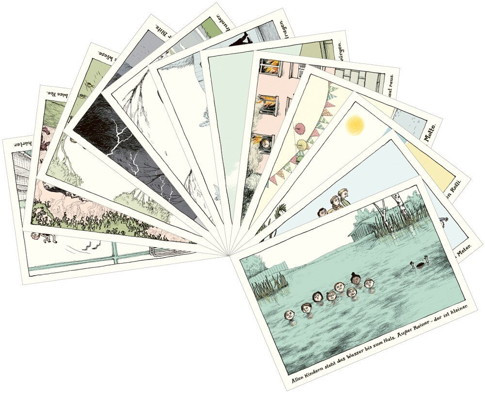 Alle Kinder, gemischtes Postkartenset (12 Stück/12 Motive) (Martin Schmitz-Kuhl)