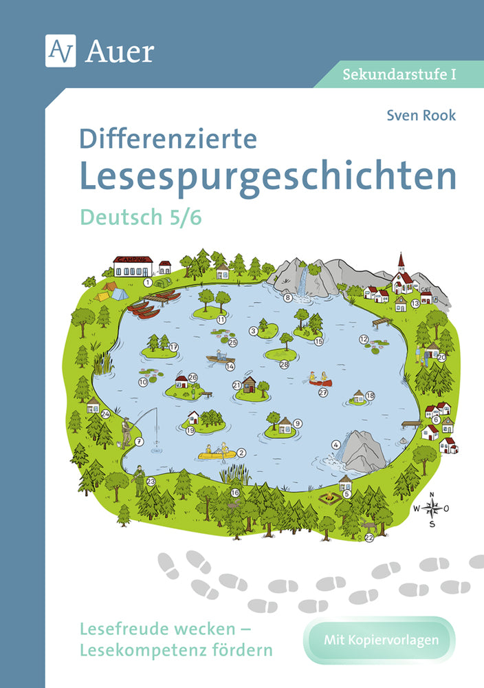 Differenzierte Lesespurgeschichten Deutsch 5/6 (Sven Rook)