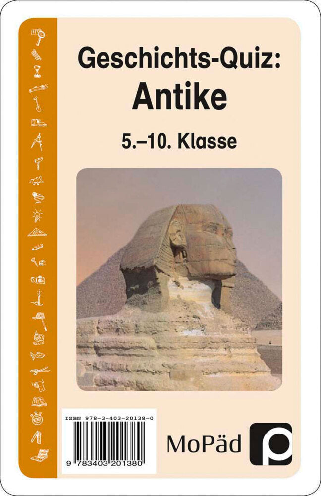 Geschichts-Quiz: Antike (Kartenspiel) (Frank Lauenburg)