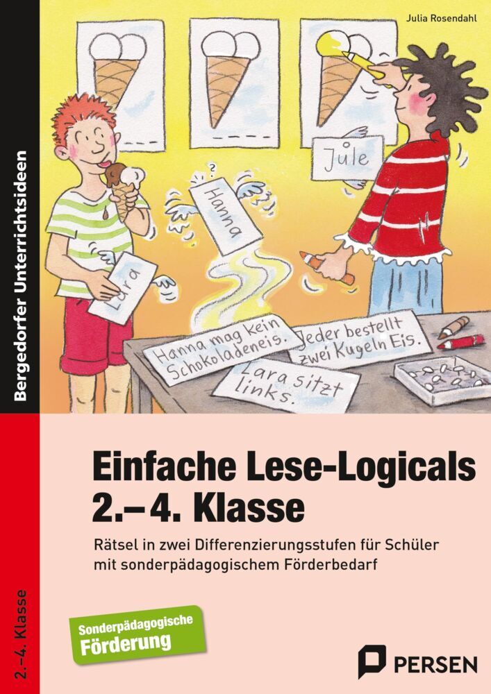 Einfache Lese-Logicals - 2.-4. Klasse (Julia Rosendahl)