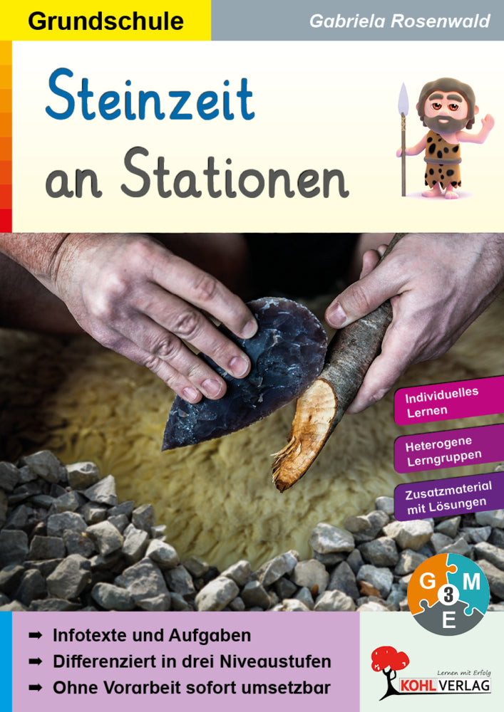 Steinzeit an Stationen (Gabriela Rosenwald)