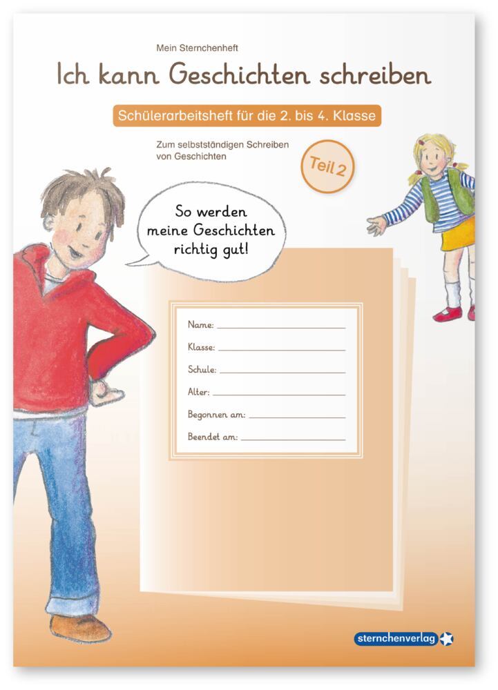 Ich kann Geschichten schreiben.Tl.2 (Sternchenverlag Gmbh)
