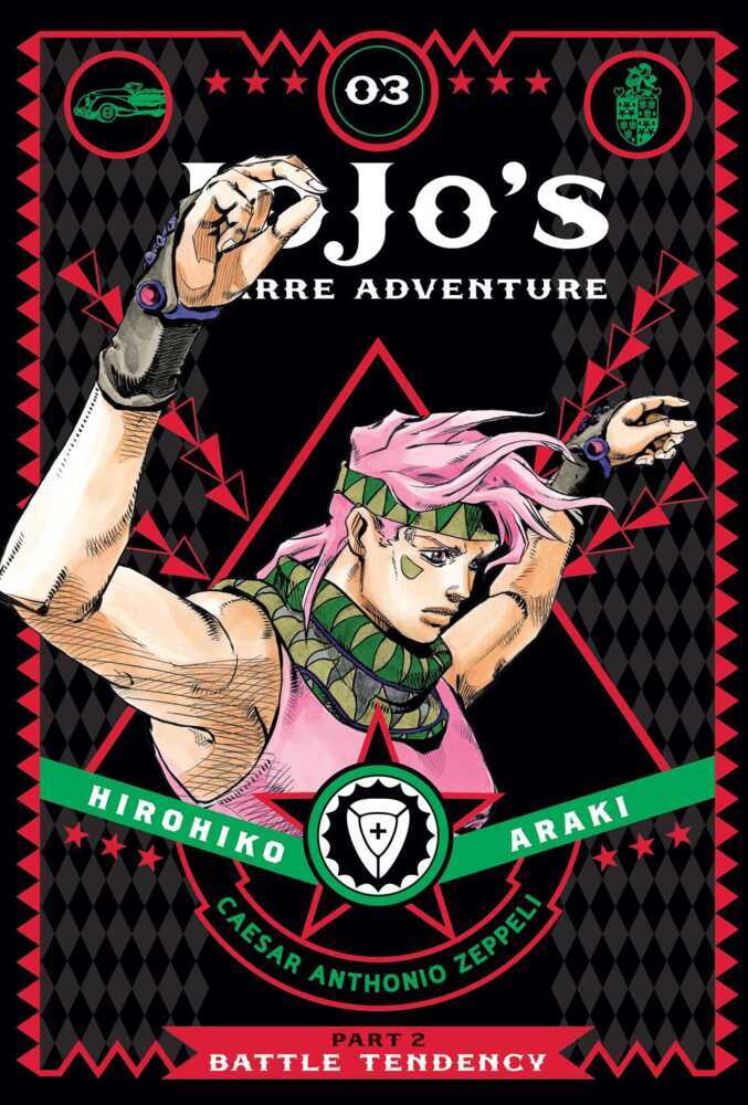 JoJo's Bizarre Adventure Part 2 Battle Tendency.Vol.3 (Hirohiko Araki)