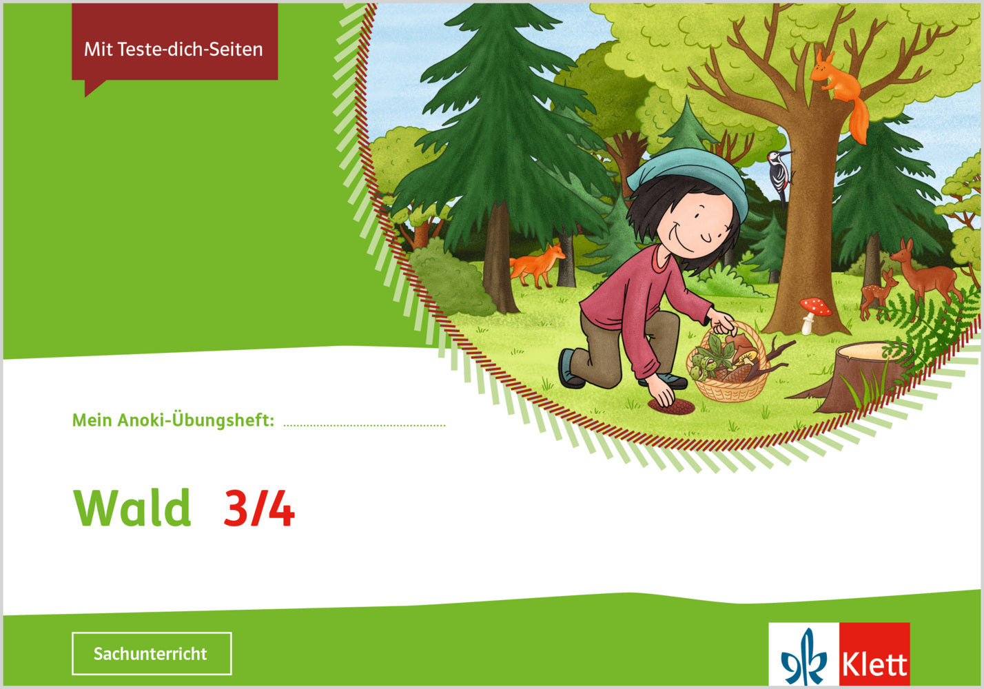 Mein Anoki-Übungsheft - Wald 3/4