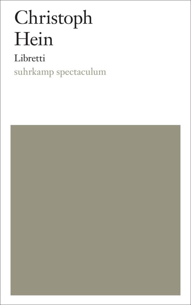 Libretti (Christoph Hein)
