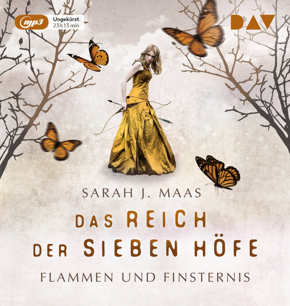 Das Reich der sieben Höfe - Flammen und Finsternis, 2 Audio-CD, 2 MP3 (Sarah J. Maas)