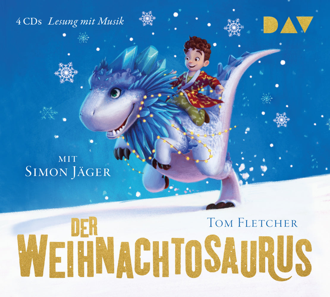 Der Weihnachtosaurus (Teil 1), 4 Audio-CDs (Tom Fletcher)