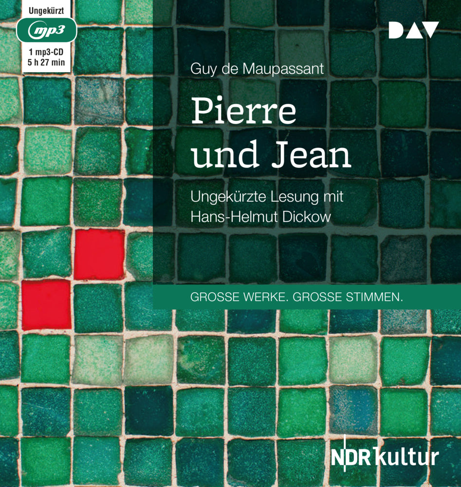 Pierre und Jean,, 1 Audio-CD, 1 MP3 (Guy De Maupassant)