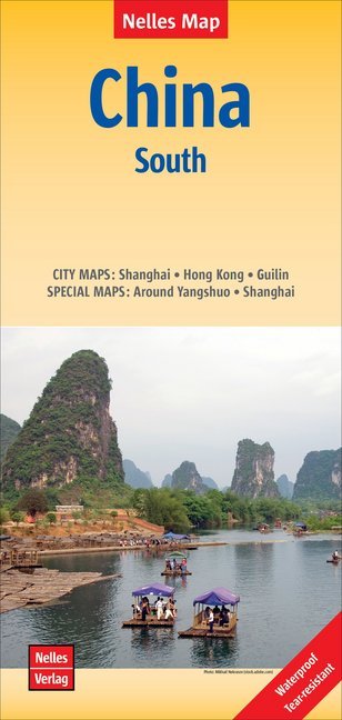 Nelles Map Landkarte China: South 1:1, 75 Mio. (Nelles Verlag)