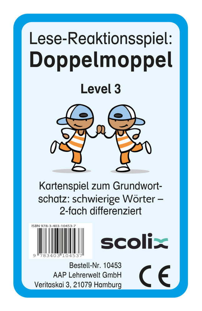 Lese-Reaktionsspiel: Doppelmoppel Level 3 (Christine Von Pufendorf)