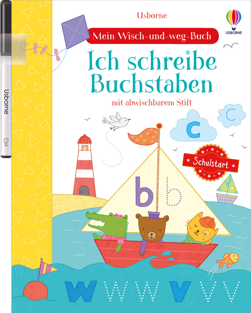 Mein Wisch-und-weg-Buch Schulstart: Ich schreibe Buchstaben (Hannah Watson)