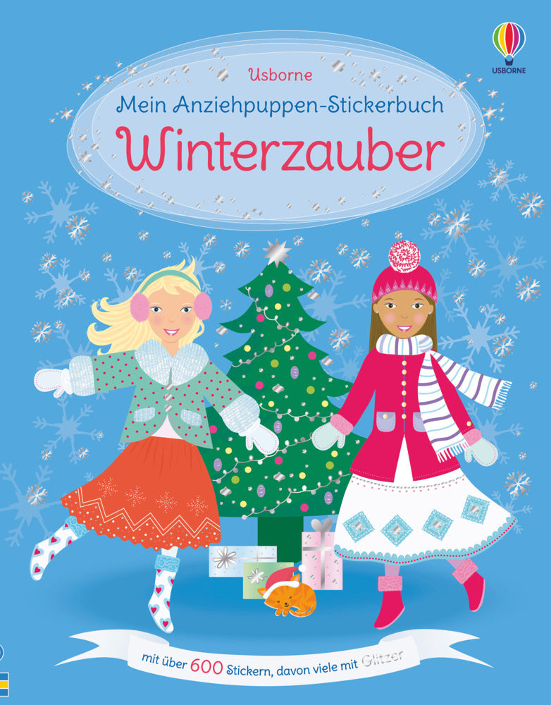 Mein Anziehpuppen-Stickerbuch: Winterzauber (Leonie Pratt)
