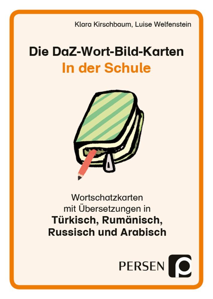 Die DaZ-Wort-Bild-Karten: In der Schule (Klara Kirschbaum)