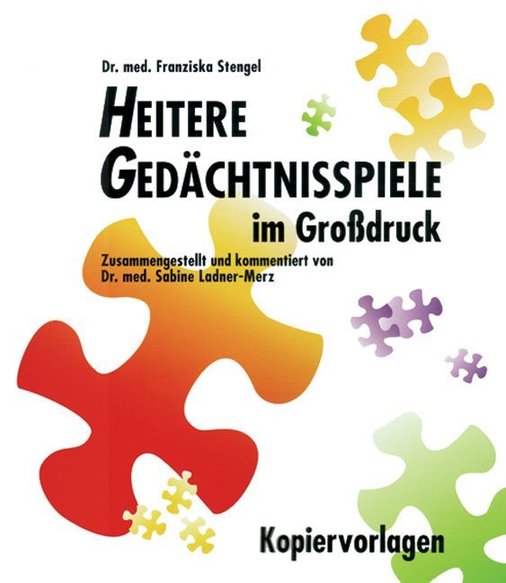 Heitere Gedächtnisspiele im Großdruck, Kopiervorlagen (Franziska Stengel)