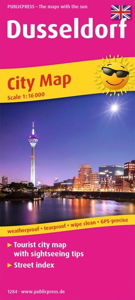 Publicpress Stadtplan Dusseldorf 1:16.000