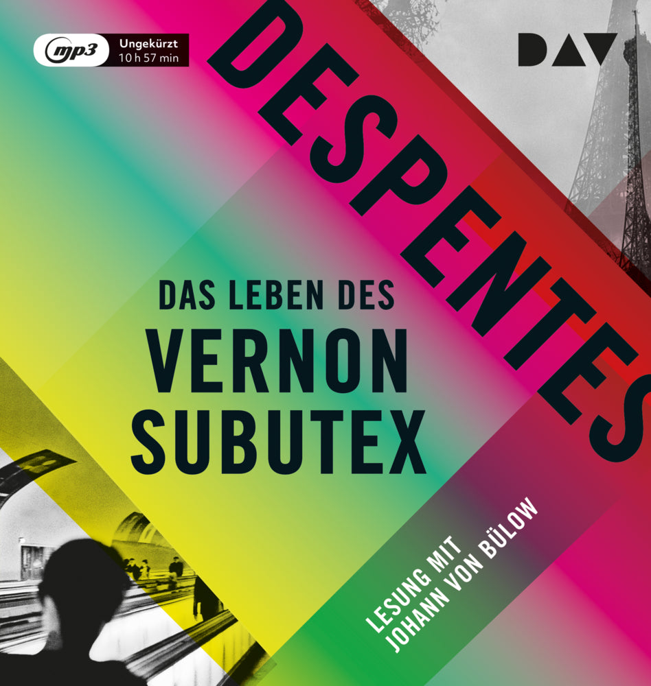 Das Leben des Vernon Subutex 1.Tl.1, 1 Audio-CD, 1 MP3 (Virginie Despentes)