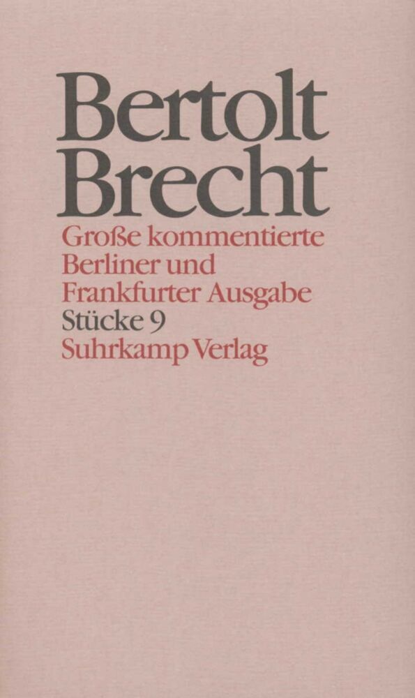 Stücke.Tl.9 (Bertolt Brecht)