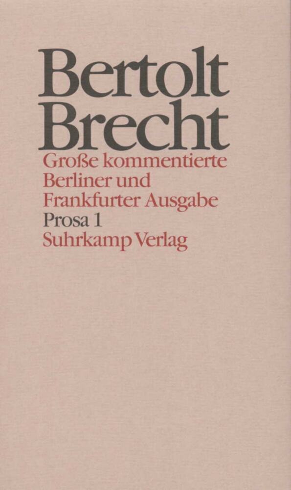 Prosa.Tl.1 (Bertolt Brecht)