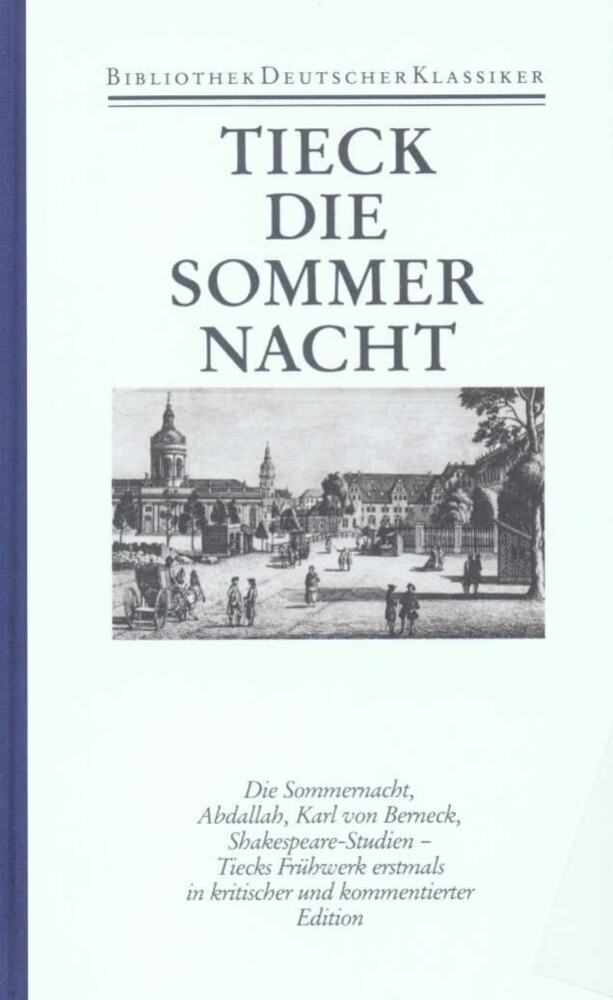 Schriften 1789-1794 (Ludwig Tieck)