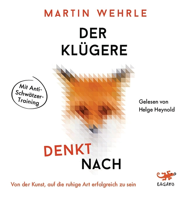 Der Klügere denkt nach, 1 MP3-CD (Martin Wehrle)