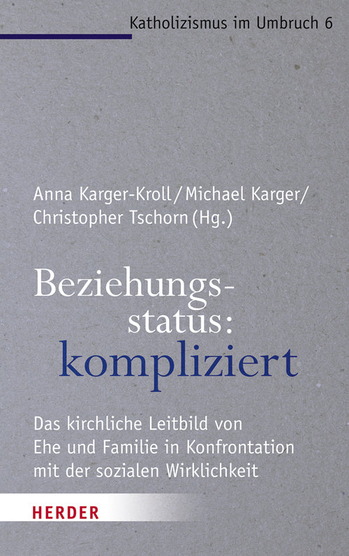 Beziehungsstatus: kompliziert (Anna Karger-Kroll)