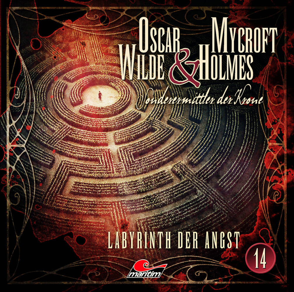 Oscar Wilde & Mycroft Holmes - Labyrinth der Angst, 1 Audio-CD (Jonas Maas)