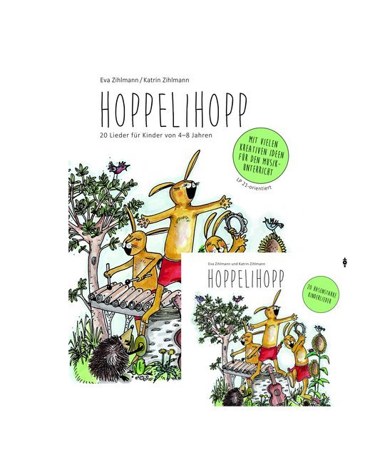 Hoppelihopp, m. 2 Audio-CDs (Katrin Zihlmann)